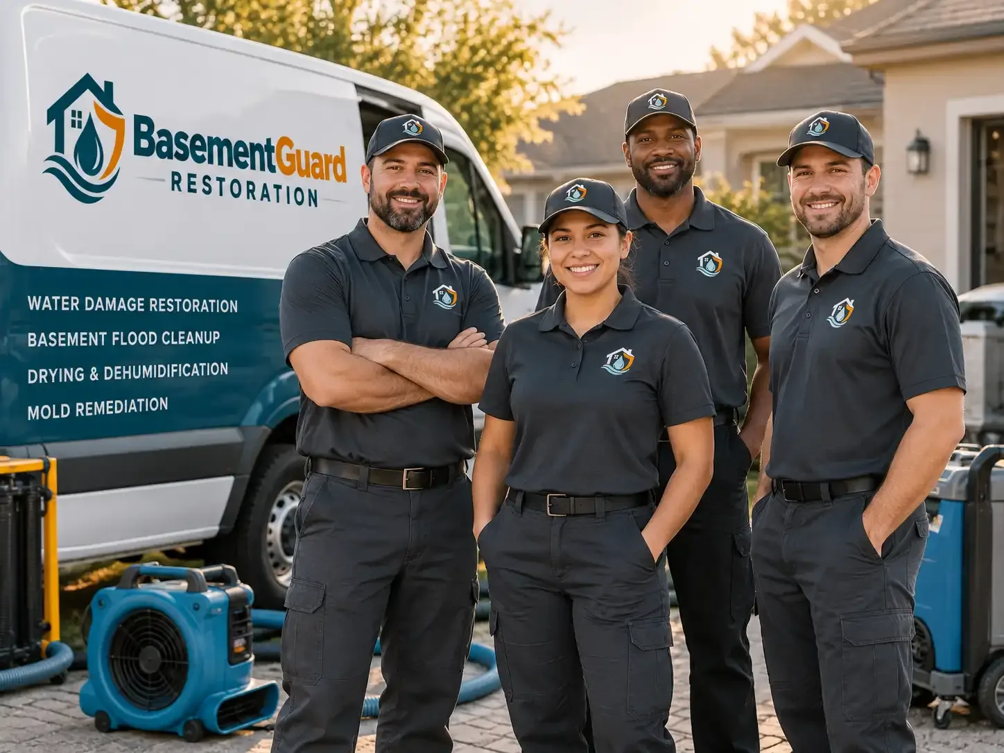 Basement Water Damage Restoration company in Moreauville, LA